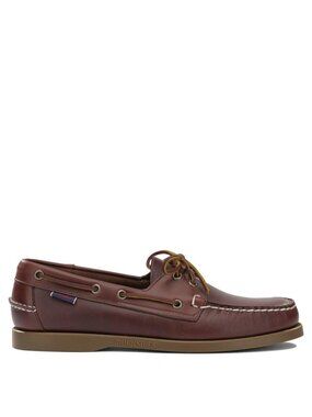 Sebago Dockside Portland Waxed Lace-Up Loafers US 7.5 Men